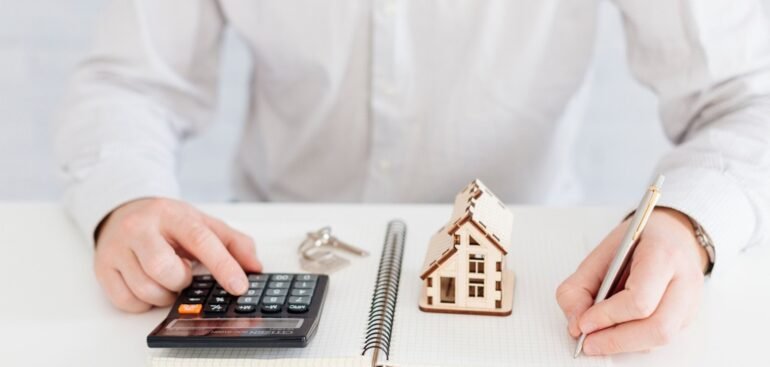 Landlord consulting accountant for long-term property investment planning.